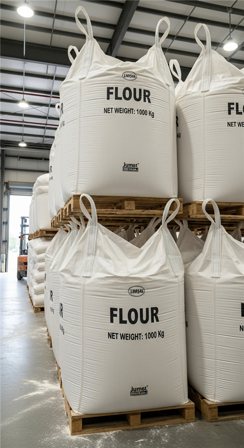 Bao jumbo đựng bột mì loại 2